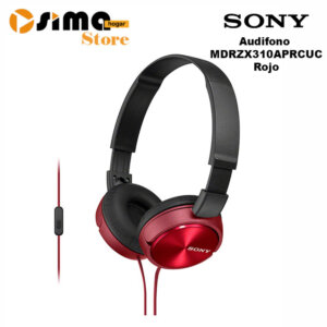 Audifono Sony MDRZX310APRCUC Rojo