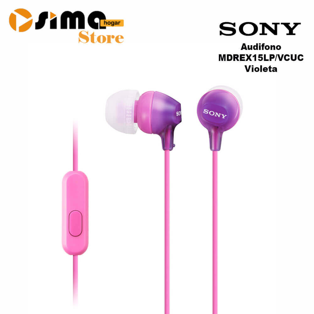 Audifono Sony MDREX15LP/VCUC Violeta