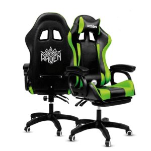 Silla Raven Negro Verde Xion