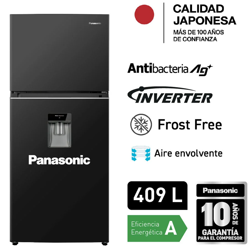 Refrigeradora NR-BT34PVWBD Panasonic